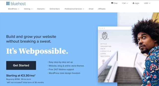 Bluehost Web Hosting