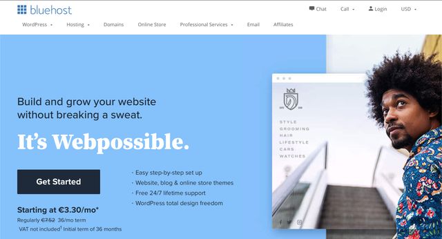 Bluehost Web Hosting